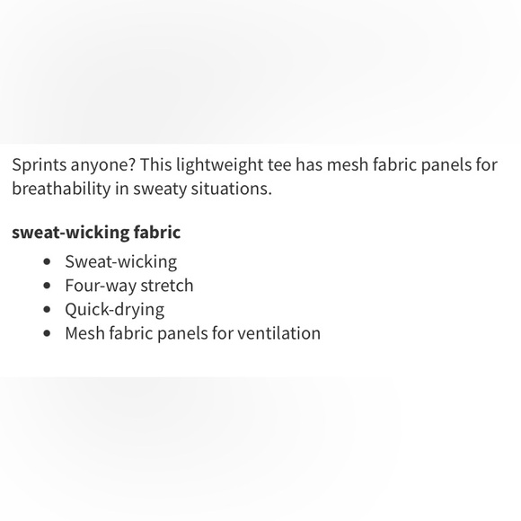 lululemon athletica Sculpt short Sleeve Tee with Pleats size 4 NWOT - Picture 3 of 8